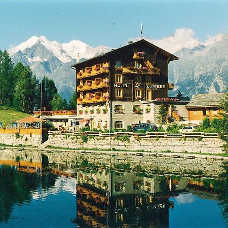 Hotel Zum See Grächen Dış mekan fotoğraf